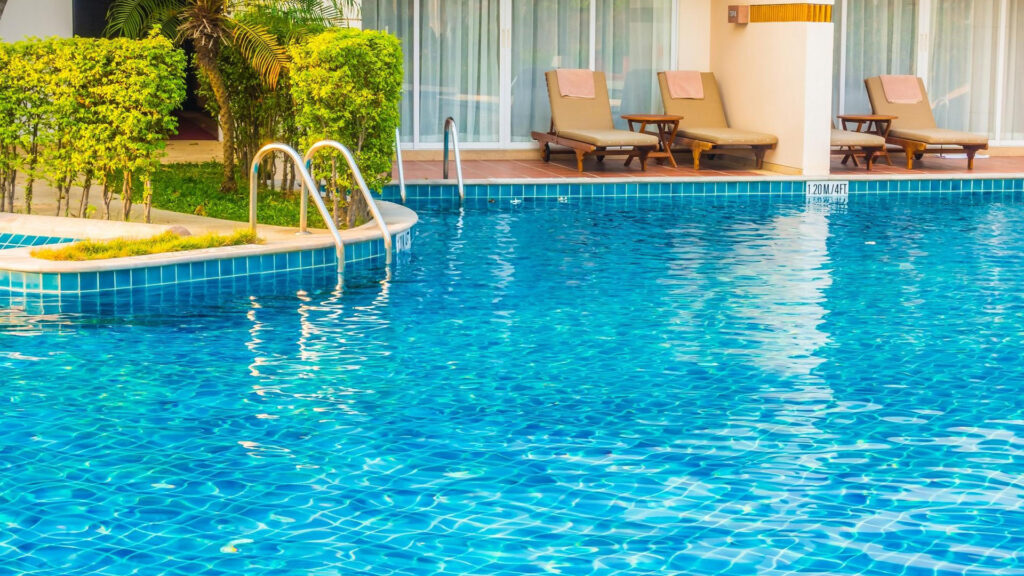 An image of expert Pool Cleaning and restoration services from Gulf Coast Pool Pros.