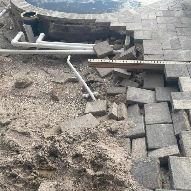 Post-Storm Pool Repair