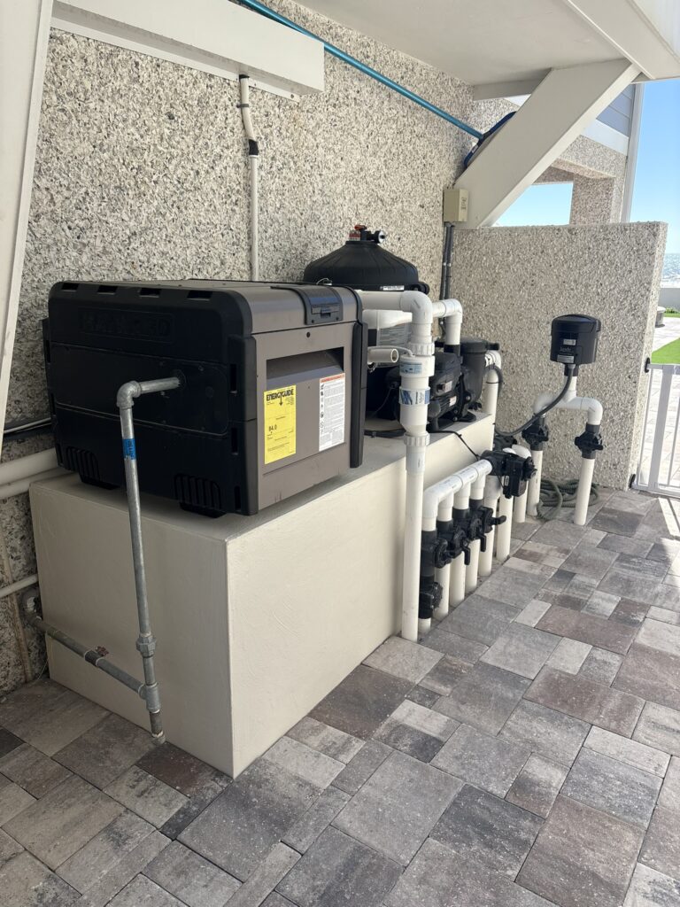 Post-Storm Pool Equipment Repair