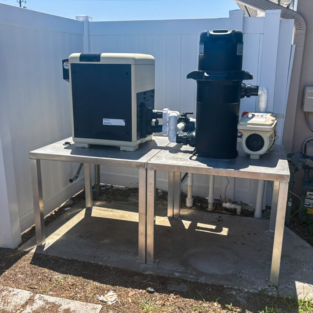 Elevated Pool Equipment to Avoid Storm Damage