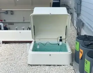 Commercial Pool Collector Tank Cover