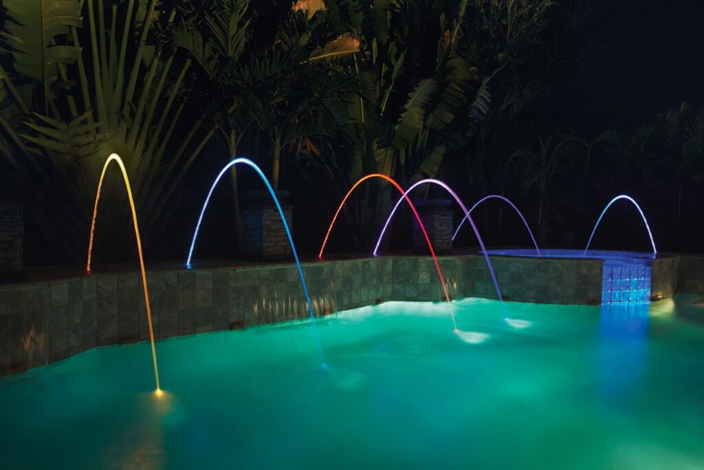 Deck Jet Laminars Decorative Pool Lights